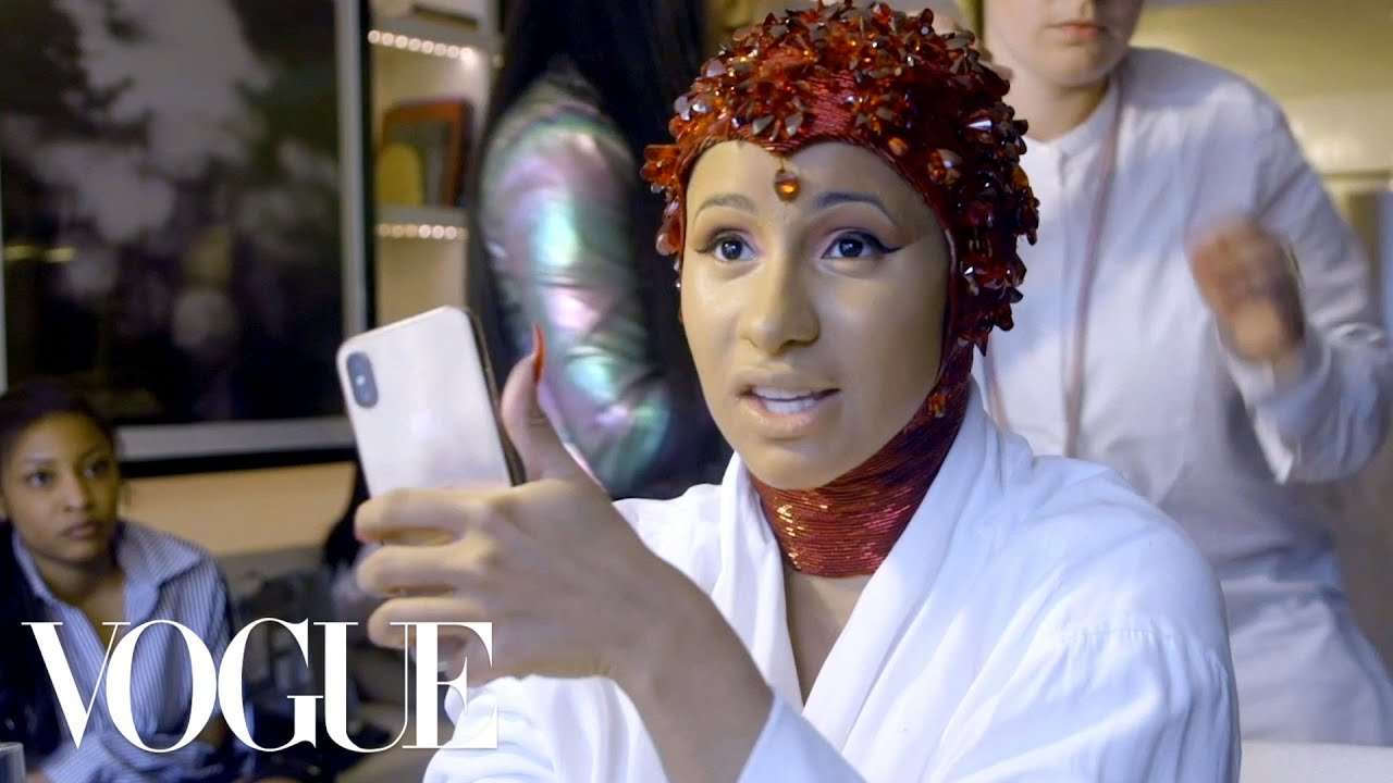 Cardi B Gets Dressed for the Met Gala | Vogue - YouTube