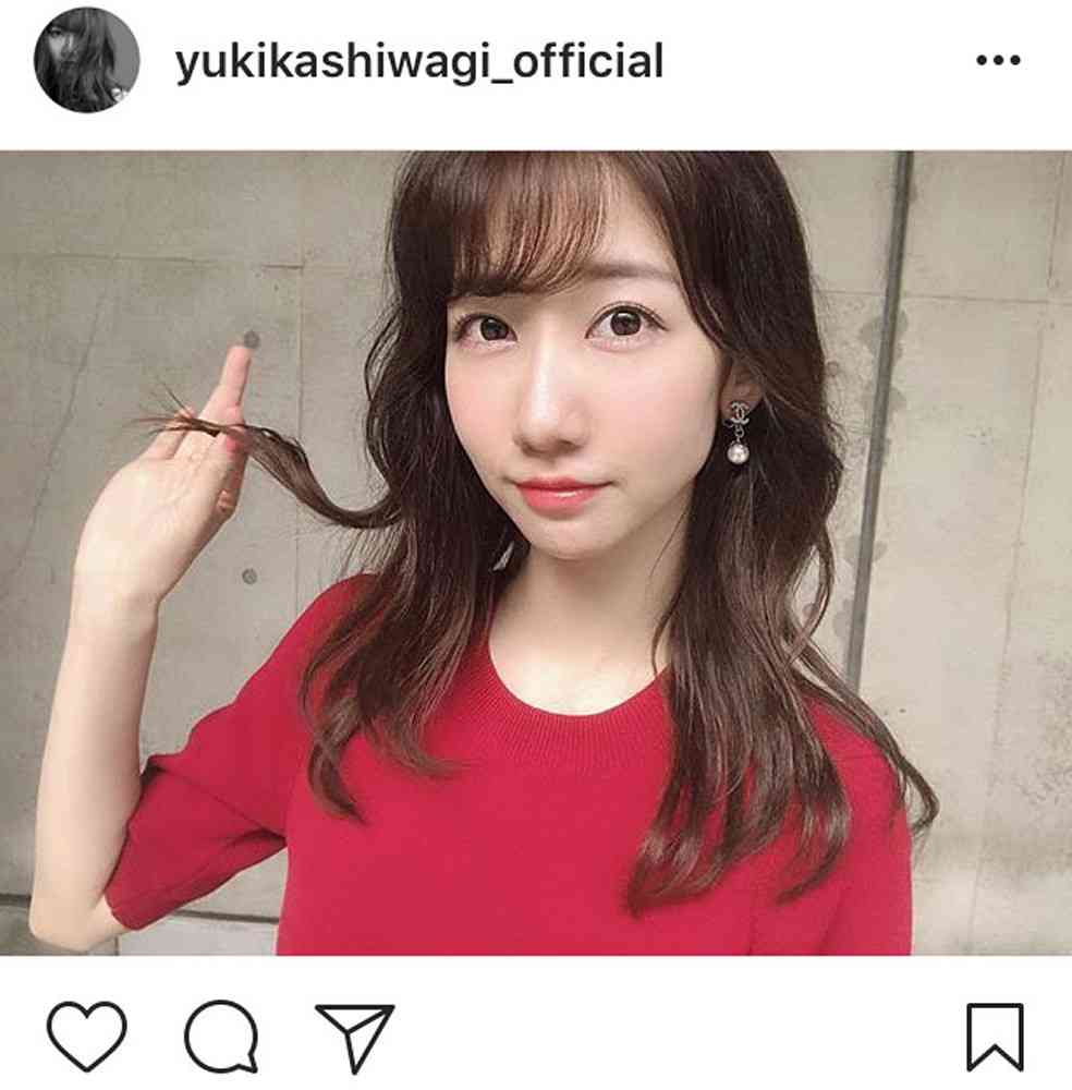 柏木由紀、握手会を終え感謝の写真公開「綺麗」「美人」「大人っぽい」など称賛の声