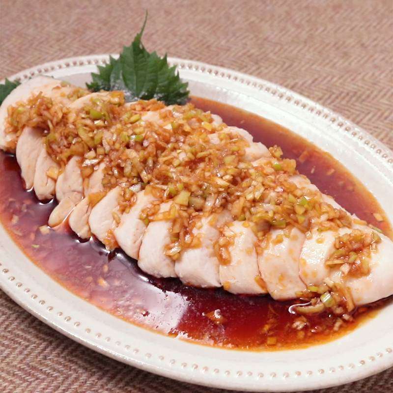 レンジでしっとり簡単よだれ鶏 作り方・レシピ | 料理・レシピ動画サービスのクラシル