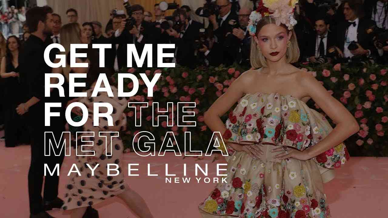 GRWM THE MET GALA FT. JOSEPHINE SKRIVER | MAYBELLINE NEW YORK - YouTube