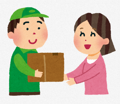 ノーメイクやパジャマで宅急便出れますか？