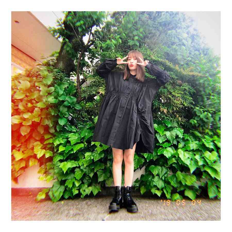 内田理央、黒のシャツワンピ姿を公開しファンからコメント相次ぐ「さすがおしゃれさん」「美脚ですねぇ」