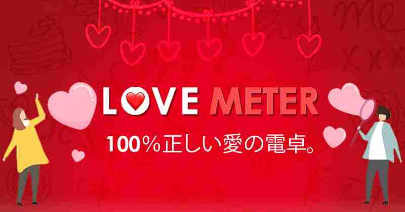 LoveMeter - 本当の愛情の電卓