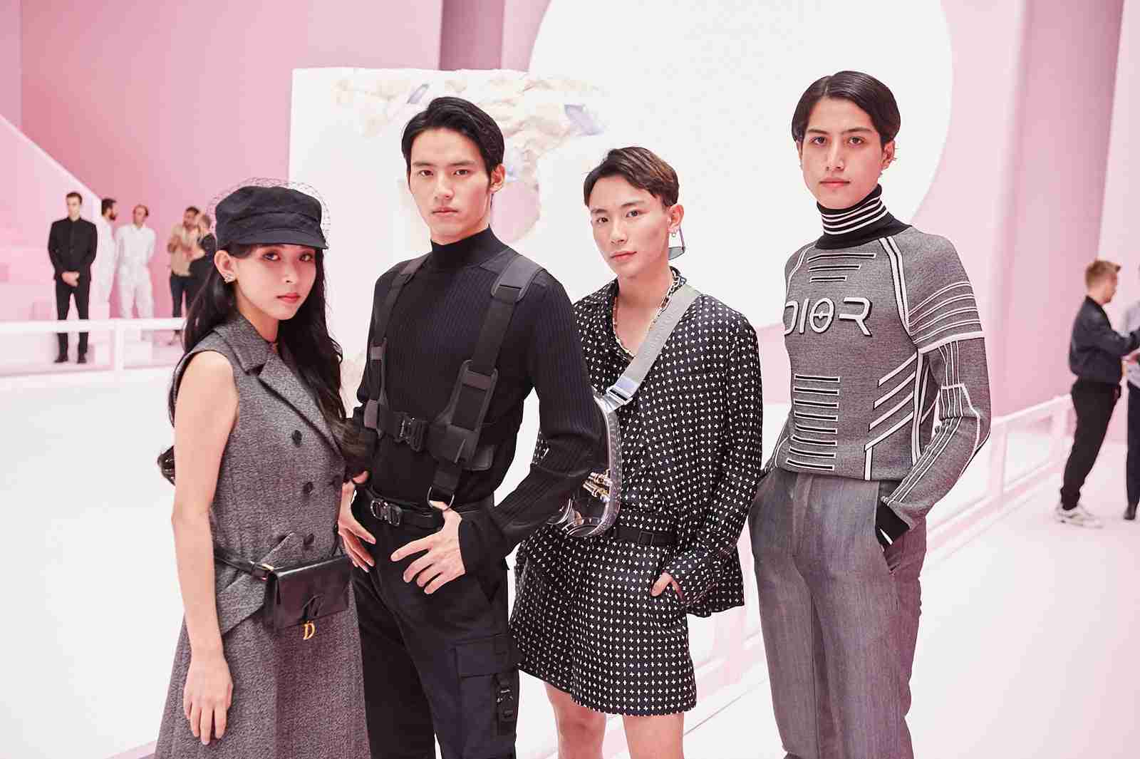 岡田健史「DIOR」ショー招待でパリへ 豪華セレブリティとフロントロウで鑑賞