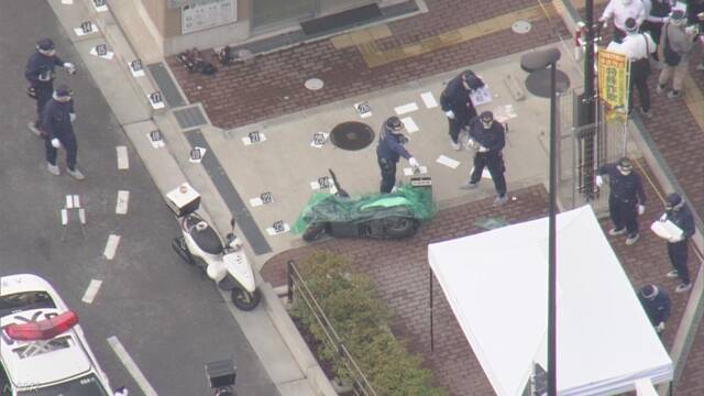 交番の警察官刺され意識不明 拳銃奪い犯人逃走 大阪 吹田 | NHKニュース