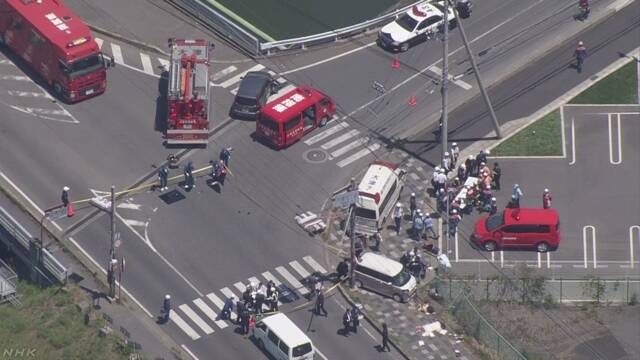 大津の交通事故 重体だった園児 意識回復 | NHKニュース