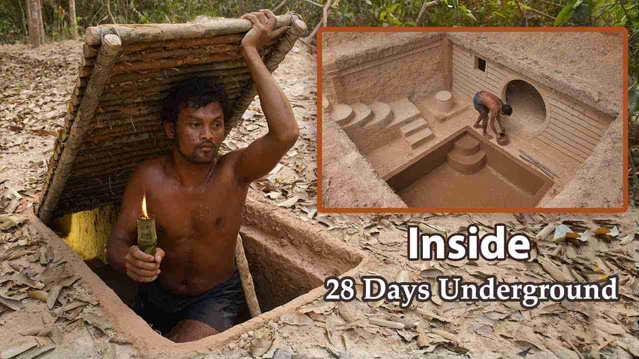 Building Underground House With Underground Swimming Pool - 2 - YouTube