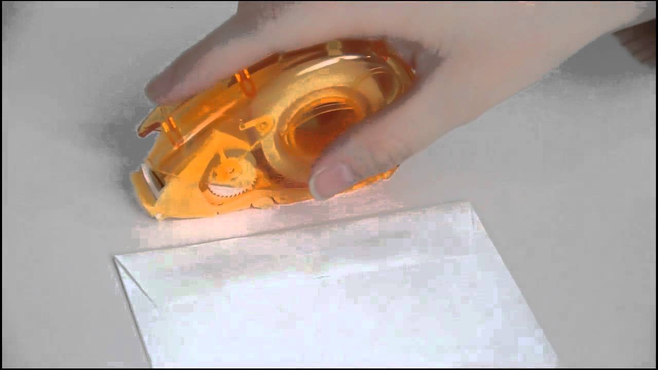 ハリマウスで封筒貼り - YouTube