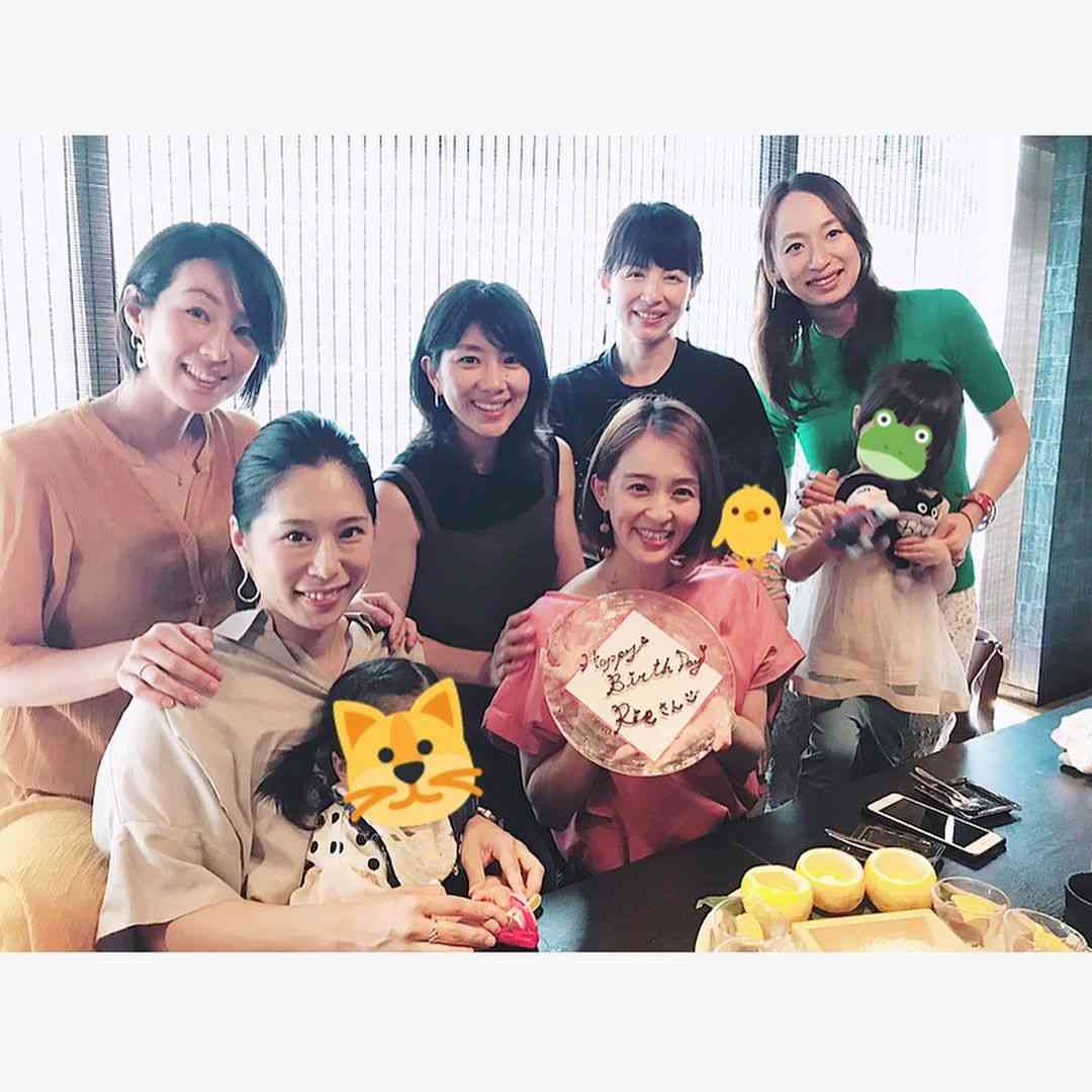 田中理恵さん、潮田玲子、平井理央アナらとママ友ランチ会報告「気が強い女子は最高です」