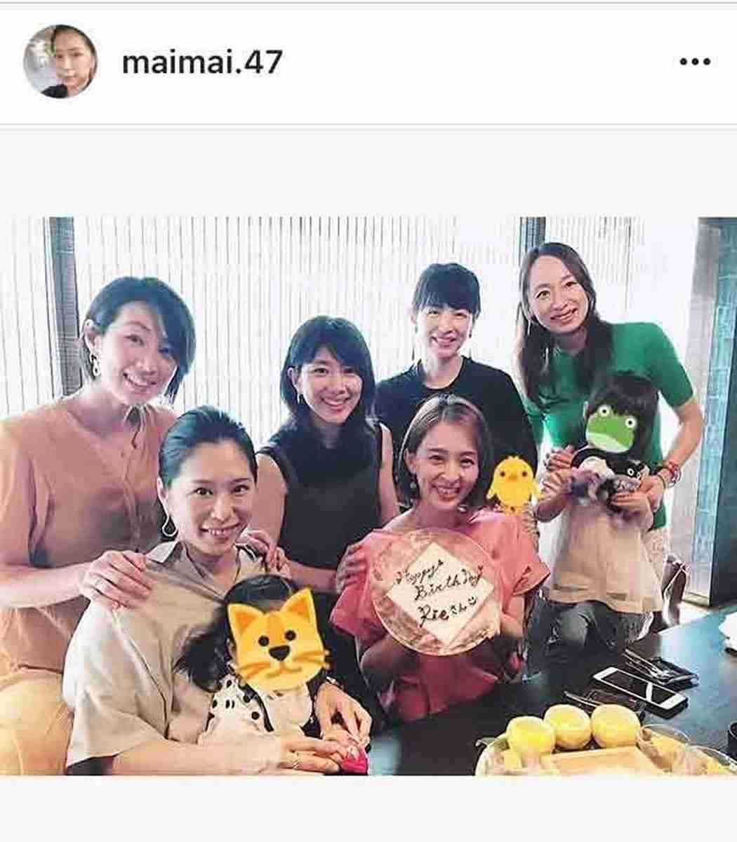 田中理恵さん、潮田玲子、平井理央アナらとママ友ランチ会報告「気が強い女子は最高です」 : スポーツ報知