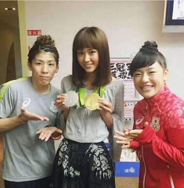 吉田沙保里さん、「ZIP！」卒業の横浜流星と2ショット「最強コンビ」「どんどん美しく」