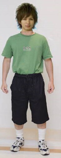 シャツの一部をインする