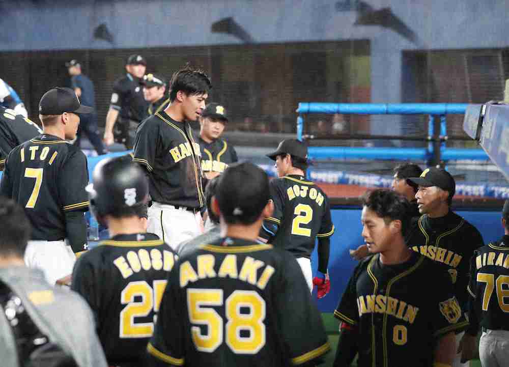阪神・矢野監督、最後のサインは“当たりゴー”　植田をかばう「俺がそういうサインを出した」（スポニチアネックス） - Yahoo!ニュース