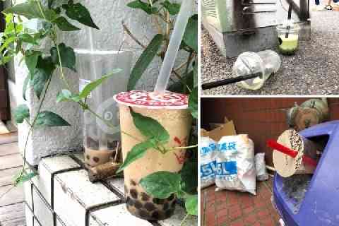 タピオカブームの裏で廃棄に苦慮 ポイ捨てや道端に放置など - ライブドアニュース