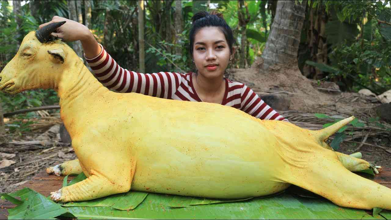 Yummy cooking curry goat recipe - Cooking skill - YouTube