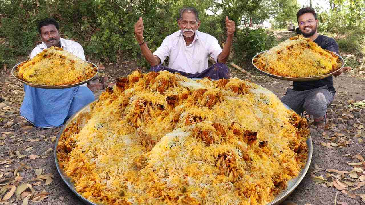 Chicken & Lamb Mixed Biryani | Royal  Mixed Biryani | Traditional Biryani Recipe | Grandpa Kitchen - YouTube