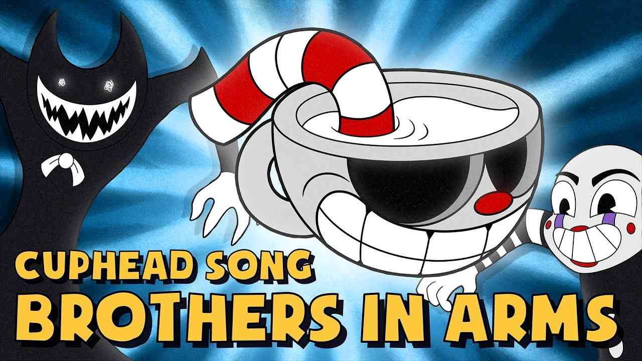 CUPHEAD SONG (BROTHERS IN ARMS) LYRIC VIDEO - DAGames - YouTube