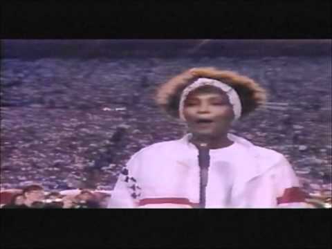 Whitney Houston - Star Spangled Banner - YouTube