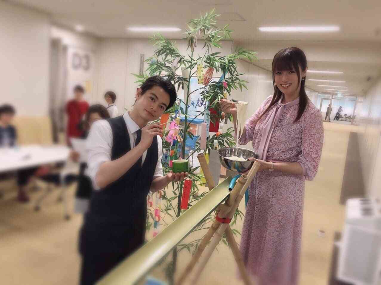 深田恭子、現場で流しそうめん大会を主催「念願叶って嬉しい」 瀬戸康史らと夏を満喫＜ルパンの娘＞