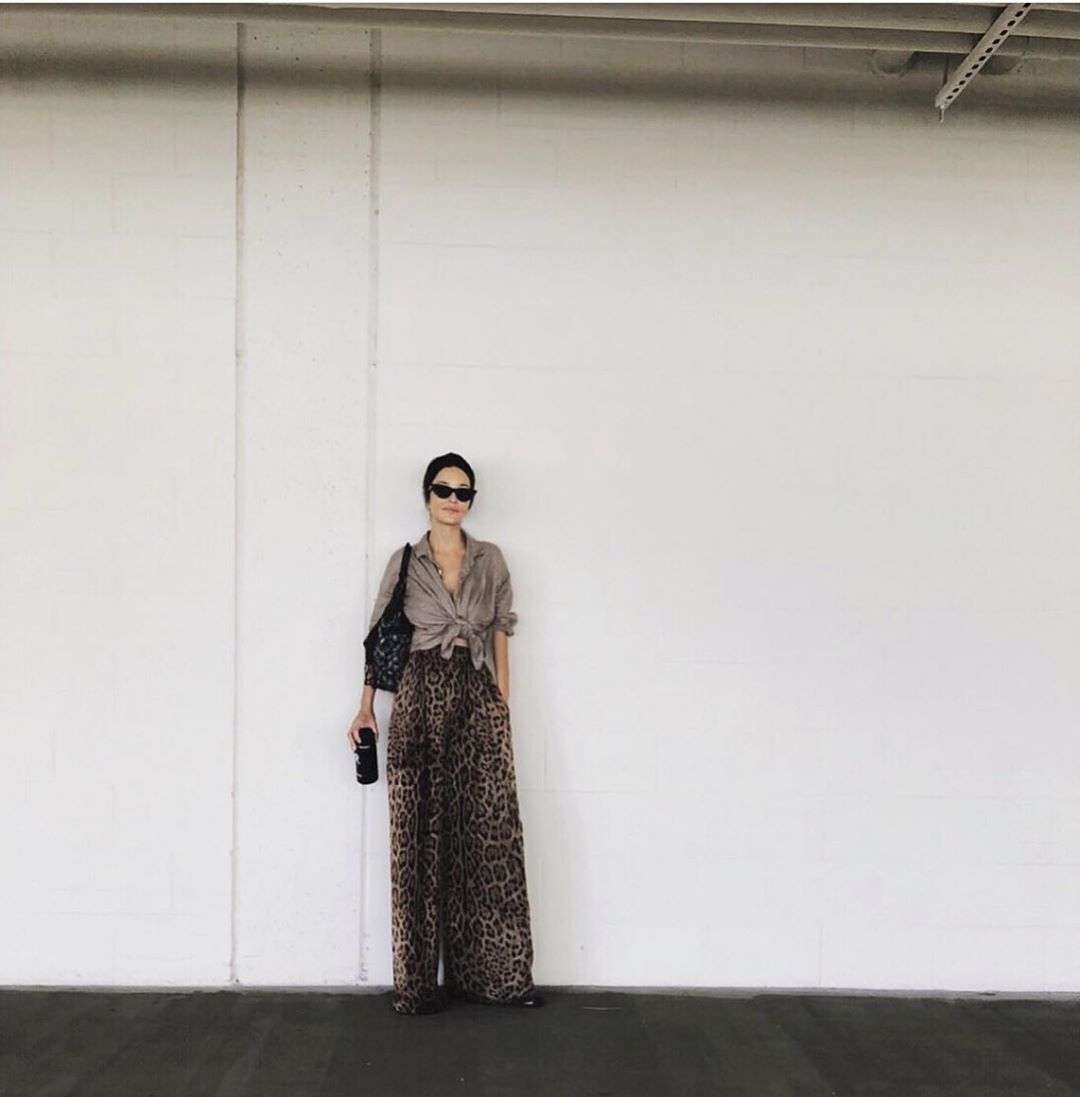 梨花、ヒョウ柄の私服コーデに称賛の嵐「上品に見える摩訶不思議」