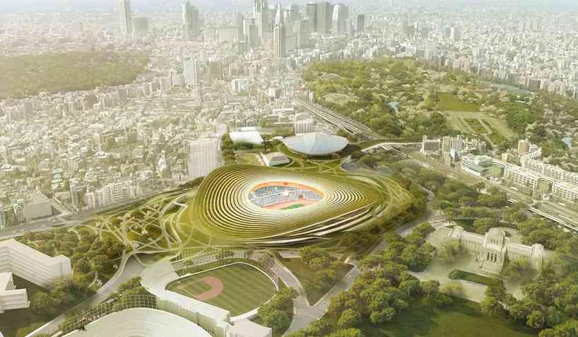 報道陣に公開された「新国立競技場」 ネットの反応は「めちゃくちゃ普通すぎる」