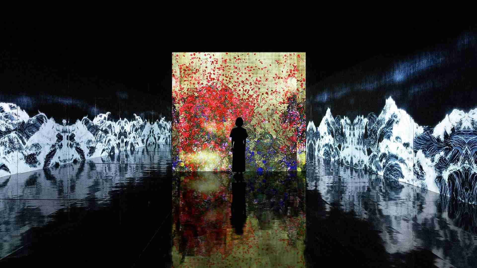 チームラボ 永遠の海に浮かぶ無常の花｜金沢21世紀美術館, 石川, 日本 | teamLab / チームラボ