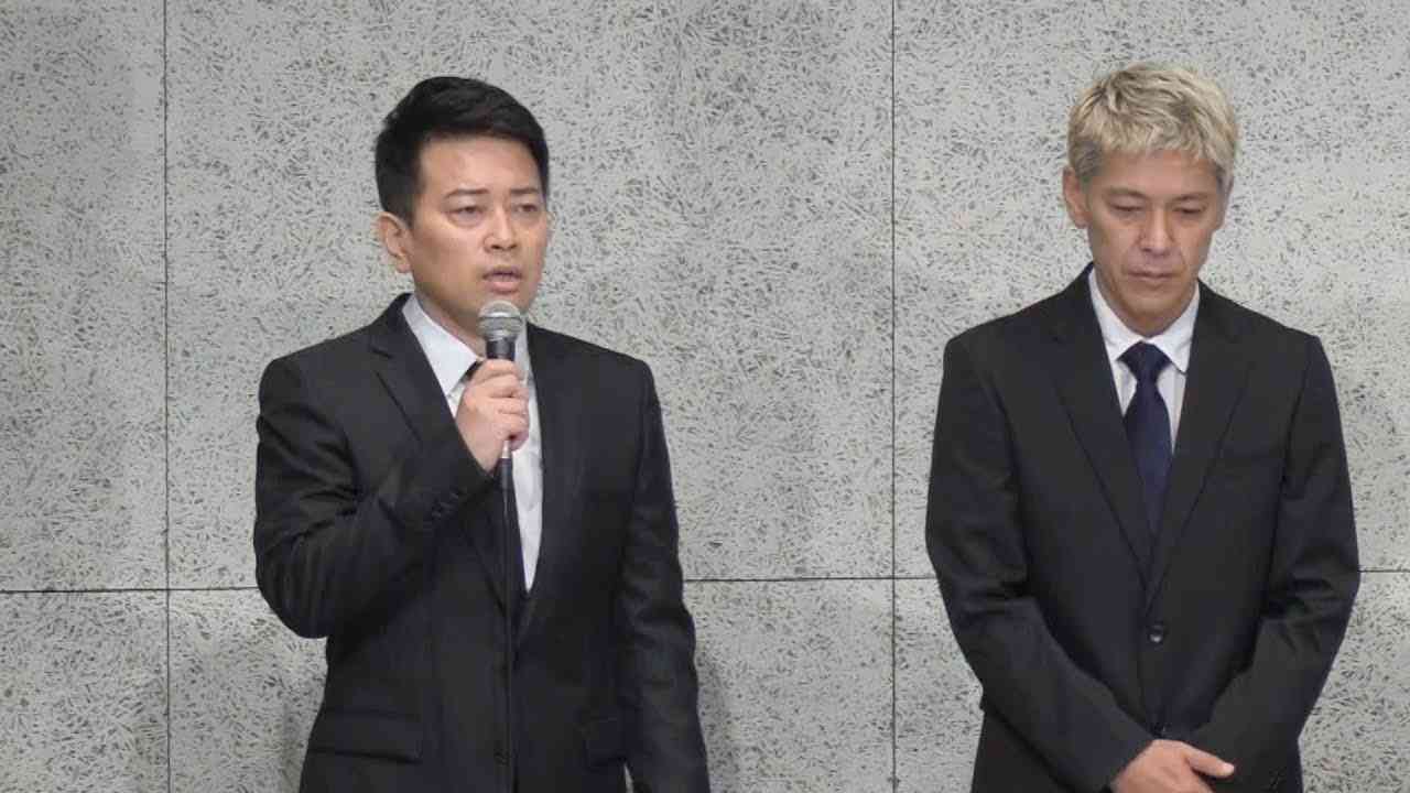 宮迫博之さんと田村亮さんが謝罪会見【長尺版】 - YouTube