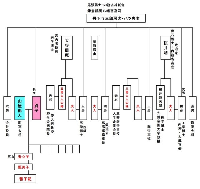 幕末・明治から雅子妃に続くエリートの系譜（高祖父・丹羽与三郎家を中心に） - 思索の軌跡　＜書籍・資料からの一考察＞