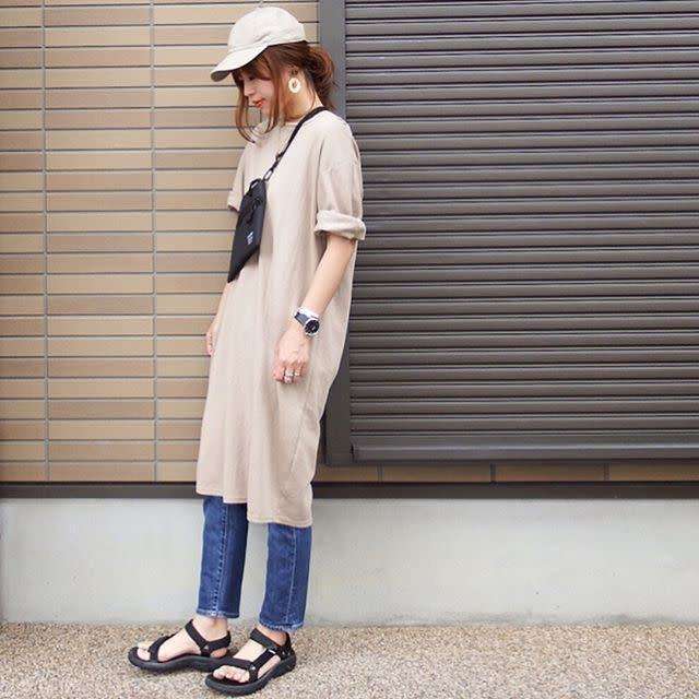 デニムにあわせるトップス