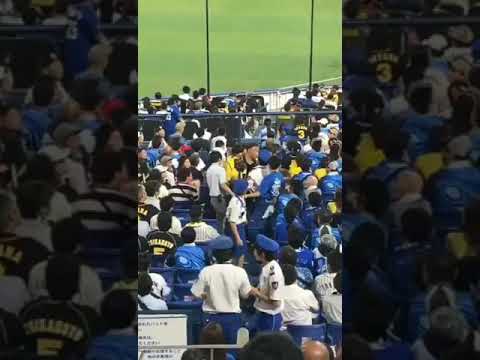 激裏TV・阪神ファンが客席で喧嘩し子供をぶん投げる（0:50~） - YouTube