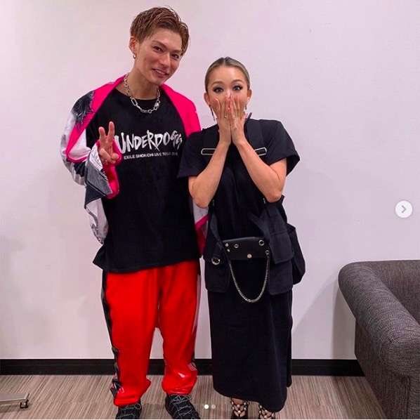 倖田來未、EXILE SHOKICHIとの身長差2ショット公開で反響「美男美女」「最強2人組」｜E-TALENTBANK co.,ltd.  