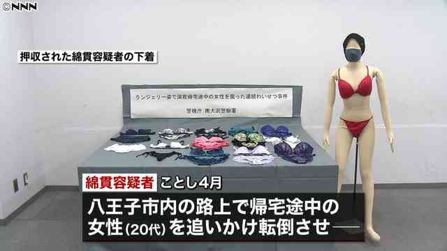 女性下着姿で20代女性を追いかけ、わいせつ行為か 42歳男逮捕 - ライブドアニュース