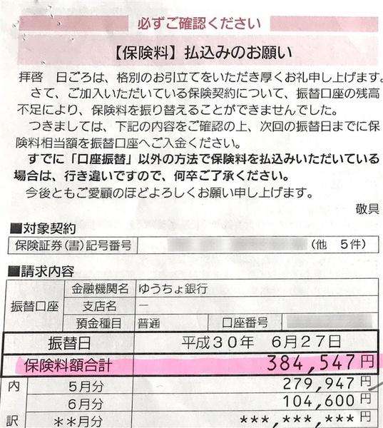 認知症女性がかんぽ生命に月25万円以上の保険料 担当者が開き直り (2019年7月26日掲載) - ライブドアニュース