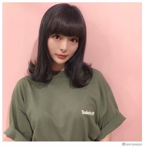 きゃりーぱみゅぱみゅ「はじめての青」ブルージュカラーの新ヘアが可愛い