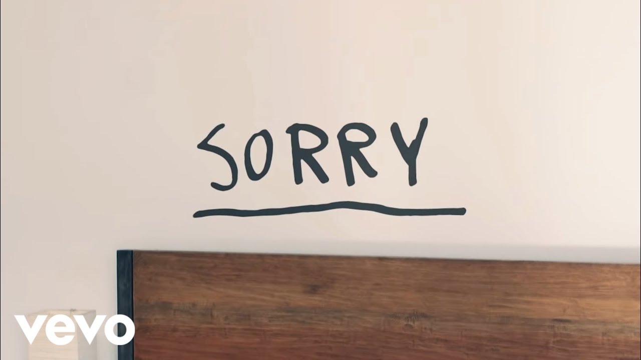 Justin Bieber - Sorry (Official Lyric Video) - YouTube