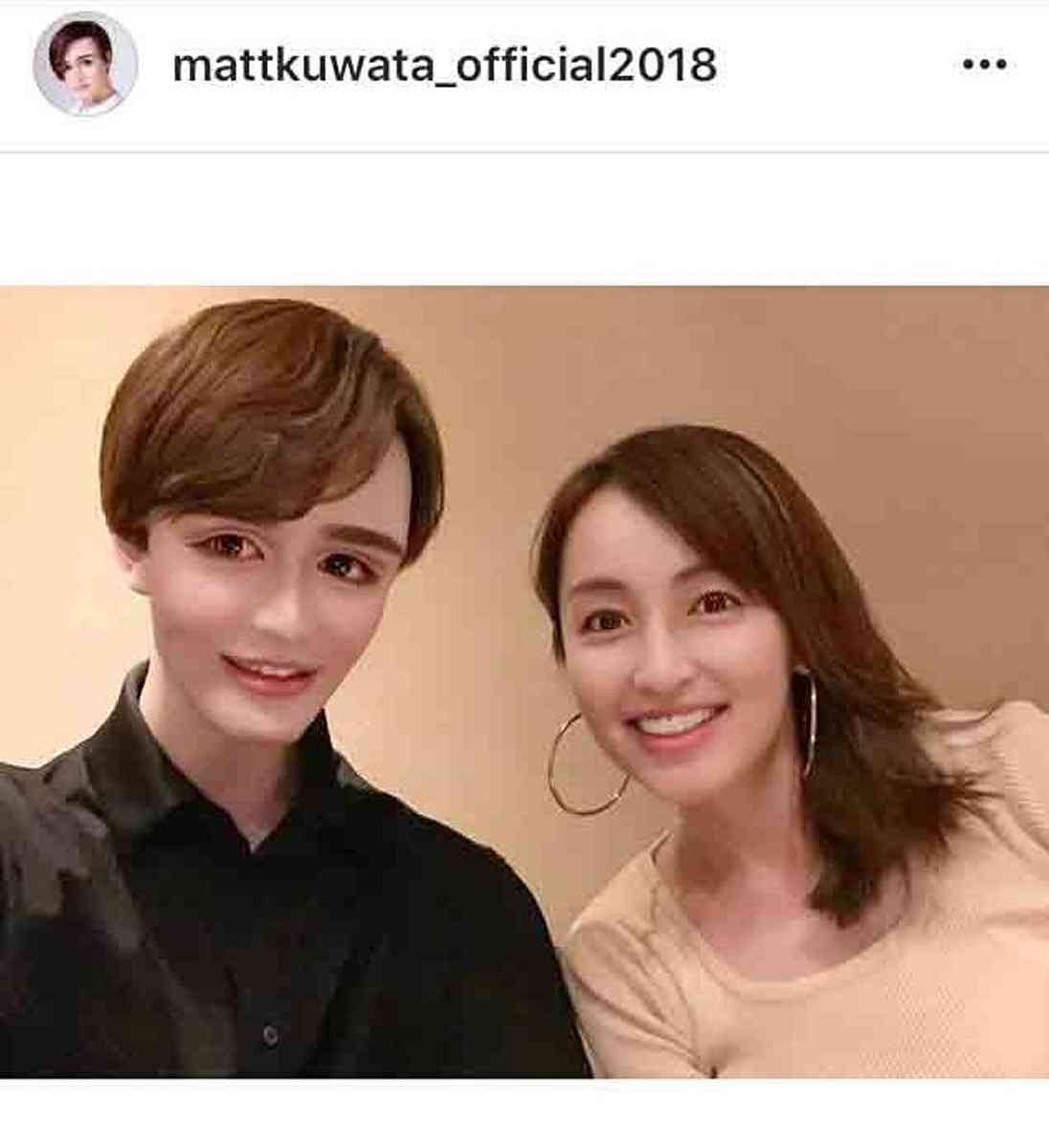 Ｍａｔｔ、憧れの矢田亜希子と焼き肉ディナーで赤面２ショット「大好きぃぃぃ」 : スポーツ報知