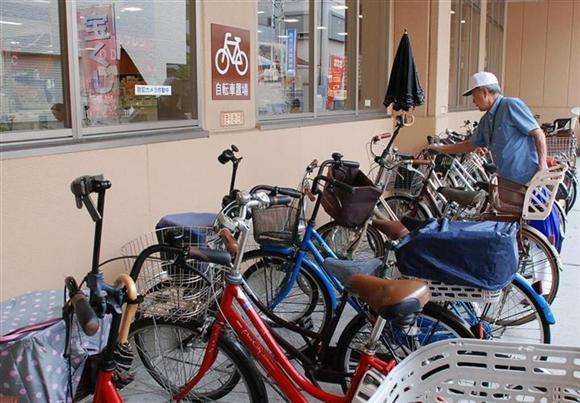 マナーのない自転車運転