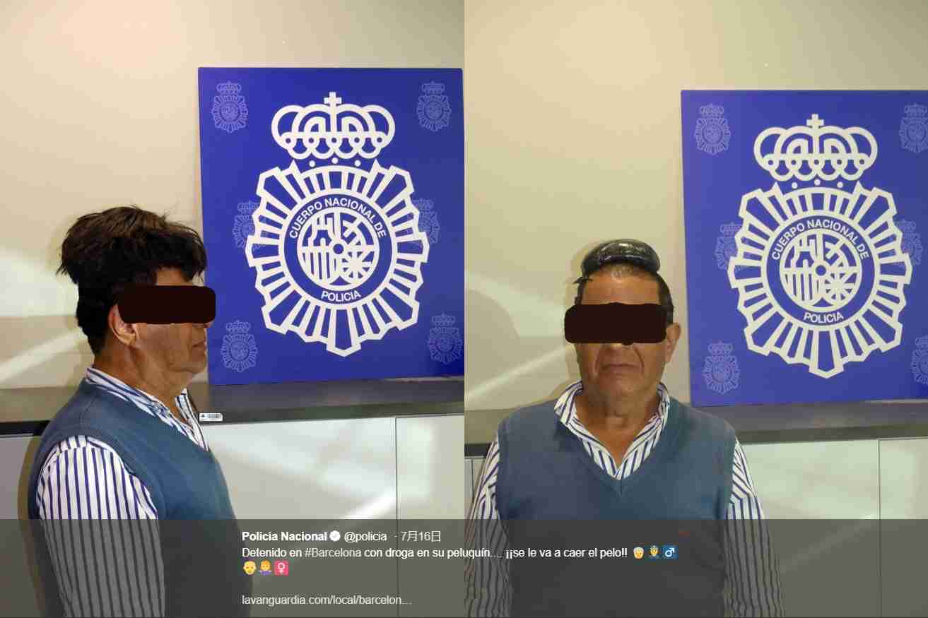 【海外発！Breaking News】違和感ありすぎるカツラでドラッグ発見　密輸を試みた男が逮捕（スペイン） | Techinsight（テックインサイト）|海外セレブ、国内エンタメのオンリーワンをお届けするニュースサイト