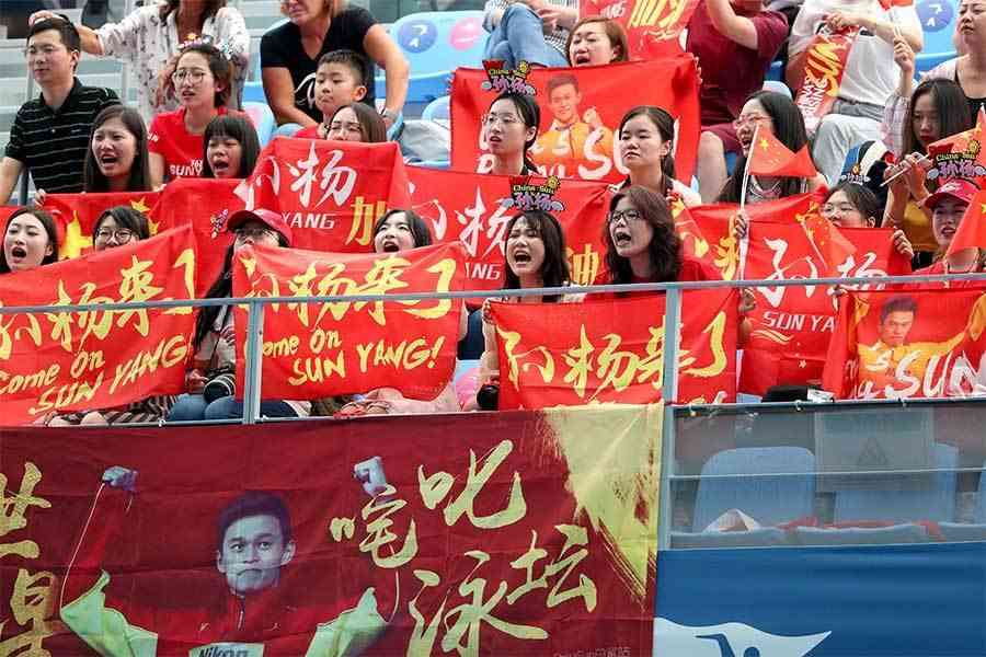 【世界水泳】韓国世界水泳、盛り上げに“偽サポーターズ”動員　地元紙報道「お金で空席を埋めている」（THE ANSWER） - Yahoo!ニュース