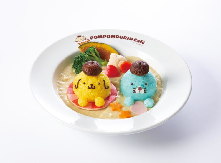 ぼのぼのとポムポムプリンがぷかぷかス～イスイ♪期間限定コラボメニューが3都市で - コミックナタリー