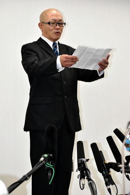 バンドー太郎　スリムクラブら闇営業仲介で謝罪会見「10万のギャラ」で交渉も明かす