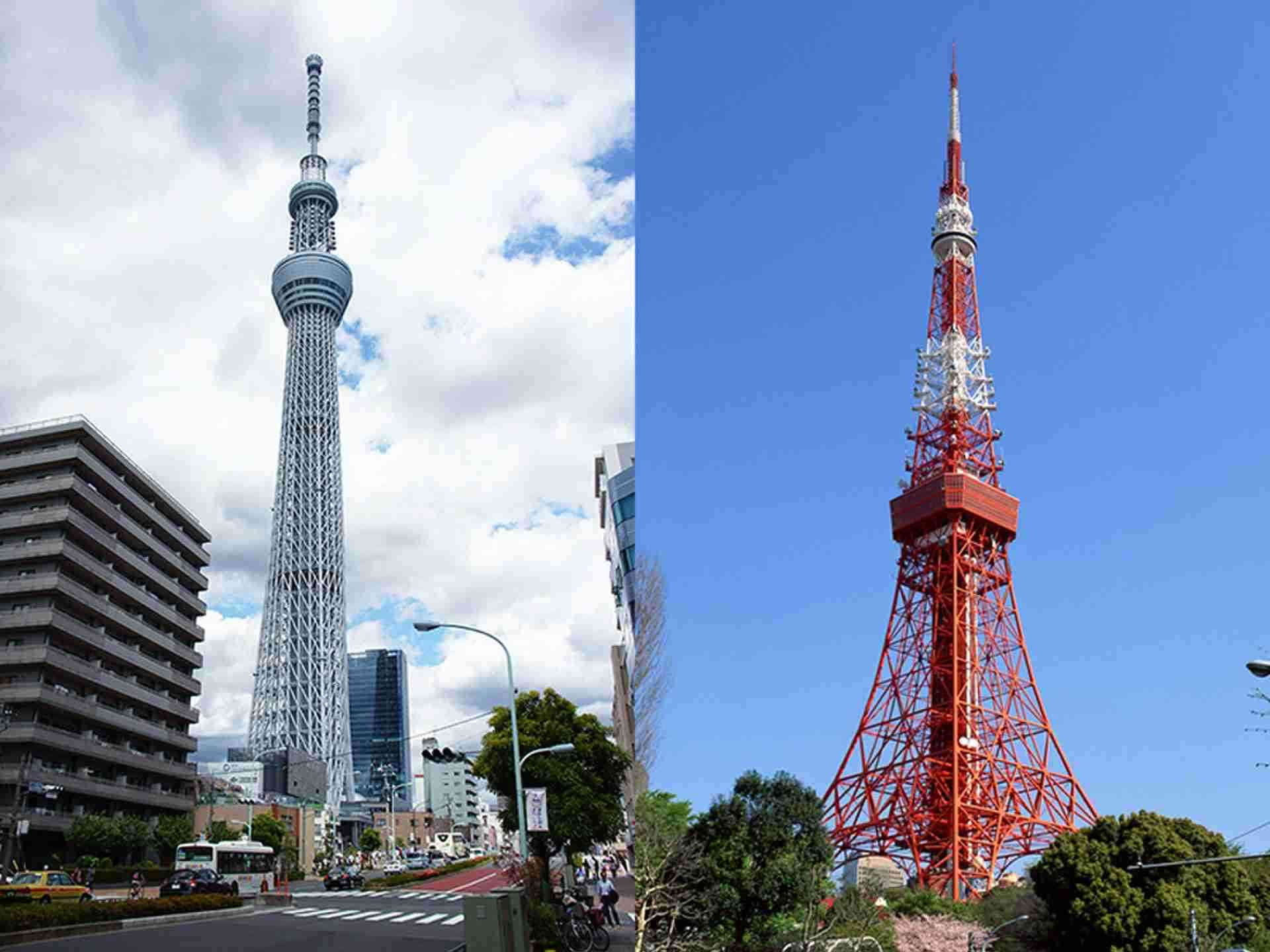 東京タワーかスカイツリーの画像を貼るトピ