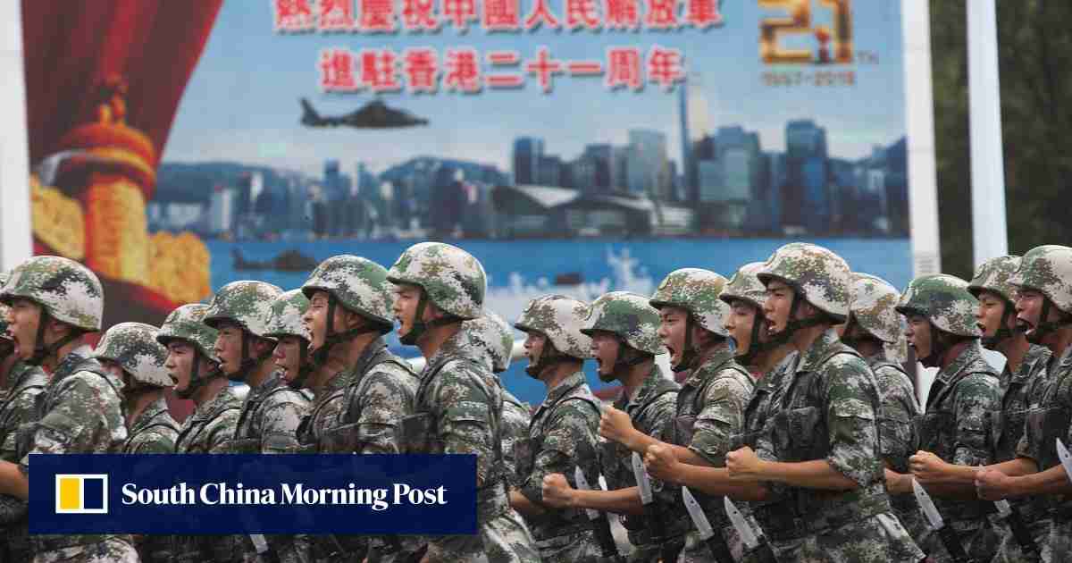 Chinese military can be deployed at Hong Kong’s request to contain protests, Beijing says | South China Morning Post