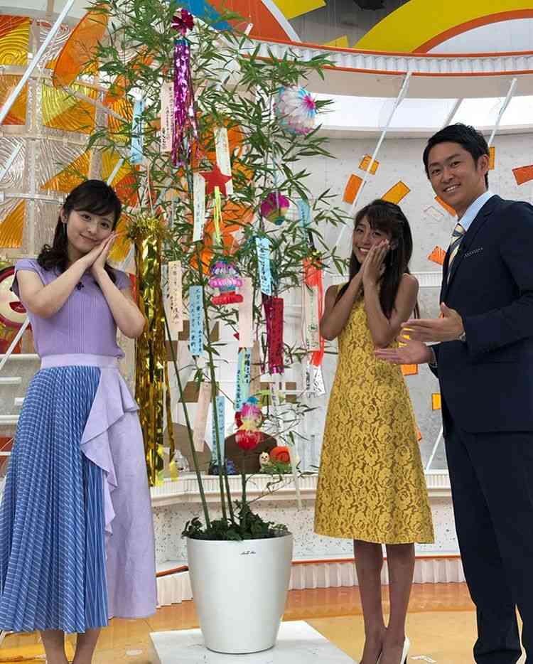 『めざましどようび』の岡副麻希アナ、さらに日焼けして「暗闇と同化しませんか？」の声