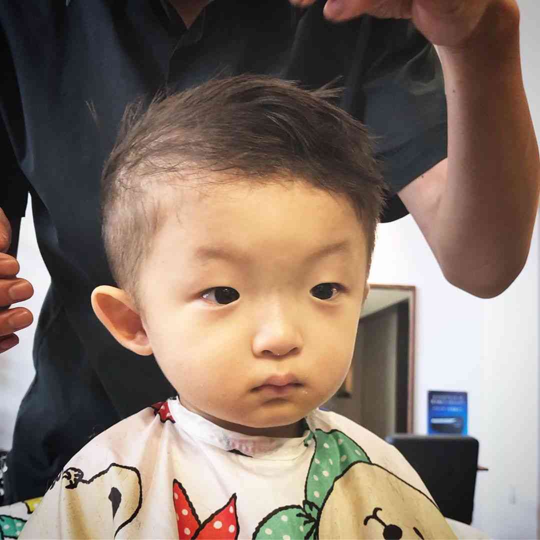 Shido Nakamura on Instagram: “ヘアカットしました。#陽喜”