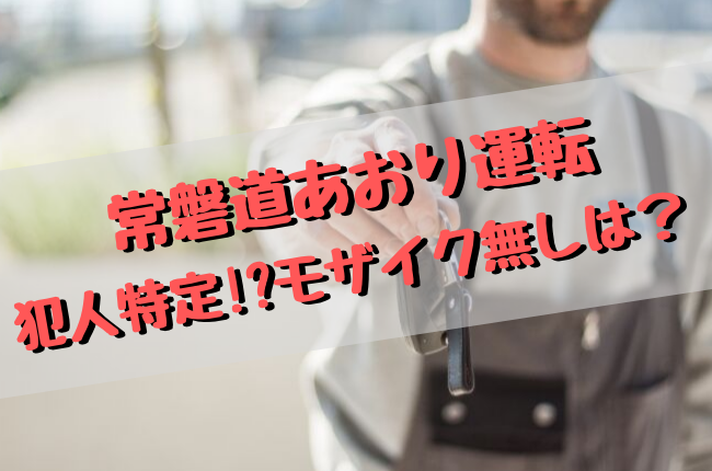 常磐道あおり運転の犯人名前は金村竜一？モザイク無し顔画像は？｜WUG Love〜エンタメ話題のわぐらぶ〜