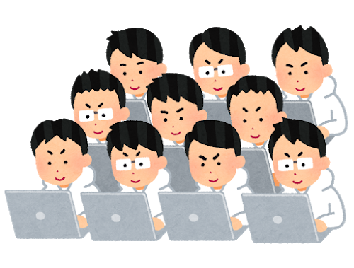 いらすとや画像で学園ストーリーを作ろう