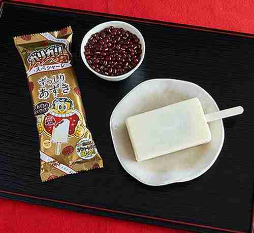 スペシャルなガリガリ君、1本に甘納豆30g「ずっしりあずき」発売