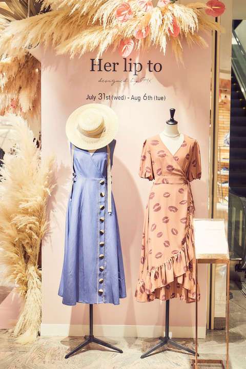 小嶋陽菜：プロデュースブランド「Her lip to」　新宿伊勢丹に期間限定ショップ