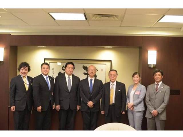 国際連合日本政府特命全権大使別所浩郎常駐代表が、長谷川祐弘理事長、谷本真邦事務局長等と会見 (06/06/2019) – 日本国際平和構築協会